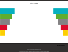 Tablet Screenshot of cdm.co.za