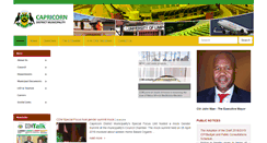Desktop Screenshot of cdm.org.za